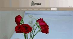 Desktop Screenshot of hostalfalfes.com